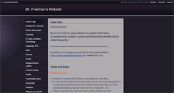 Desktop Screenshot of freeman19.classtell.com