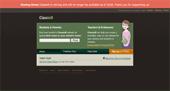 Desktop Screenshot of classtell.com